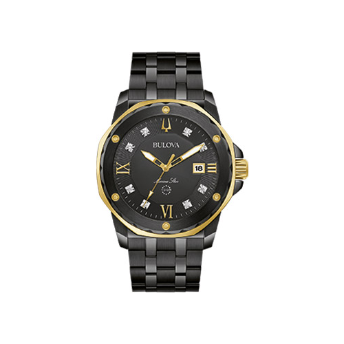Японские наручные мужские часы Bulova 98D176. Коллекция Marine Star