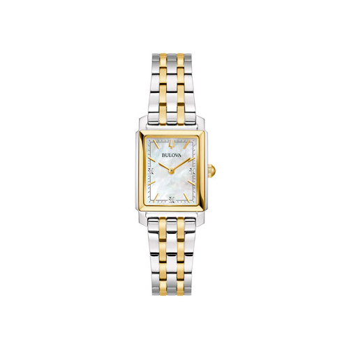 Японские наручные женские часы Bulova 98P220. Коллекция Sutton