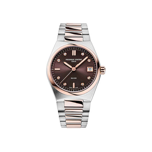 Швейцарские наручные женские часы Frederique Constant FC-240CD2NH2B. Коллекция Highlife