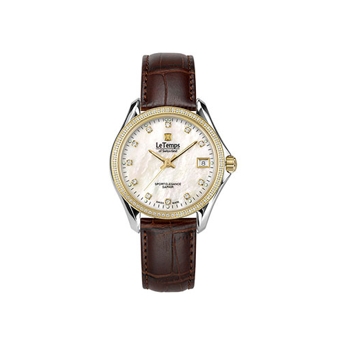 Швейцарские наручные женские часы Le Temps LT1030.65BL62. Коллекция Sport Elegance
