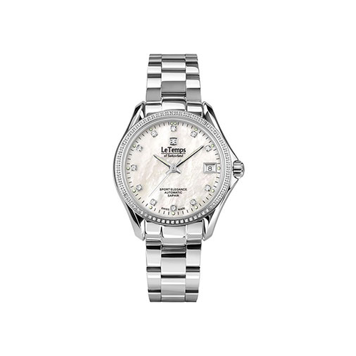 Швейцарские наручные женские часы Le Temps LT1033.15BS01. Коллекция Sport Elegance Automatic
