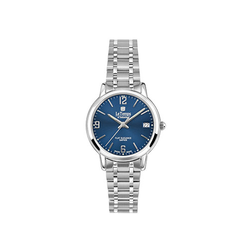Швейцарские наручные женские часы Le Temps LT1088.03BS01. Коллекция Flat Elegance Lady