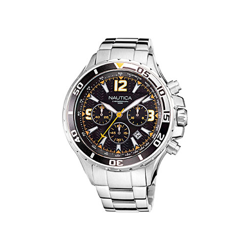 Швейцарские наручные мужские часы Nautica NAPNSS217. Коллекция NST Chronograph