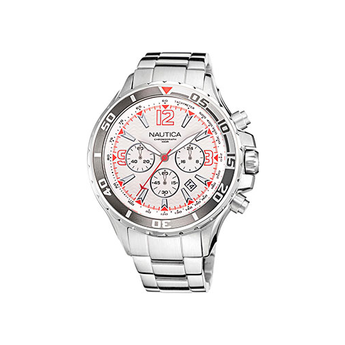 Швейцарские наручные мужские часы Nautica NAPNSS218. Коллекция NST Chronograph