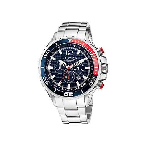 Швейцарские наручные мужские часы Nautica NAPNSTF13. Коллекция NST Chronograph