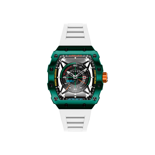 fashion наручные мужские часы Nubeo NB-6080-05. Коллекция HUYGENS AUTOMATIC