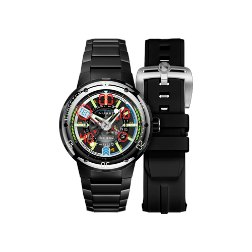 fashion наручные мужские часы Nubeo NB-6090-22. Коллекция MARINER 9 AUTOMATIC