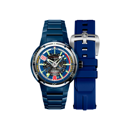 fashion наручные мужские часы Nubeo NB-6090-33. Коллекция MARINER 9 AUTOMATIC