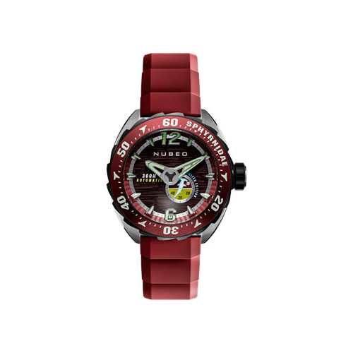 fashion наручные мужские часы Nubeo NB-6092-01. Коллекция SPHYRNIDAE AUTOMATIC