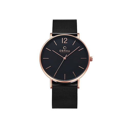 fashion наручные мужские часы Obaku V197GXVBMB. Коллекция Mesh