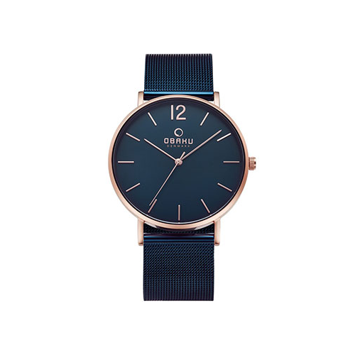 fashion наручные мужские часы Obaku V197GXVLML. Коллекция Mesh