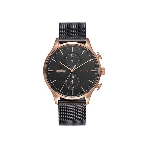 fashion наручные мужские часы Obaku V196GUVBMB. Коллекция Mesh