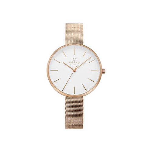 fashion наручные женские часы Obaku V211LXVIMV. Коллекция Mesh