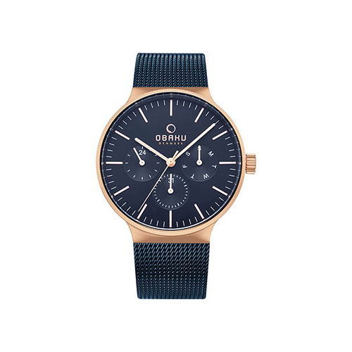 fashion наручные мужские часы Obaku V229GMVLML. Коллекция Mesh