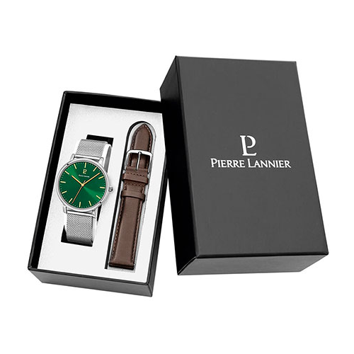 fashion наручные мужские часы Pierre Lannier 386C171. Коллекция Echo