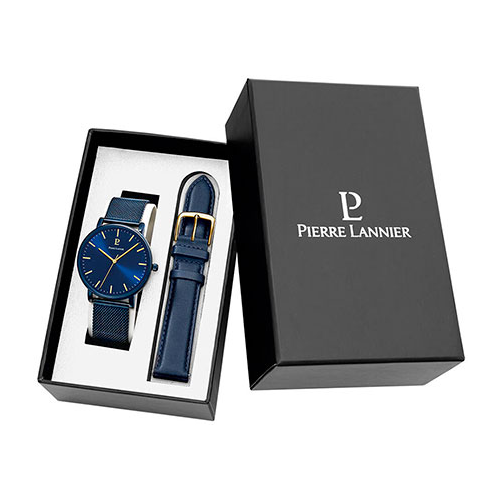 fashion наручные мужские часы Pierre Lannier 388C466. Коллекция Echo
