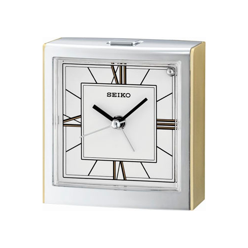 Будильник Seiko Clock QHE123GN. Коллекция Будильник