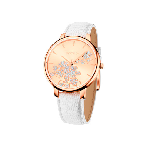 fashion наручные женские часы Sokolov 607.73.00.600.03.01.2. Коллекция I Want