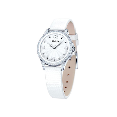 fashion наручные женские часы Sokolov 137.30.00.001.01.02.2. Коллекция Flirt