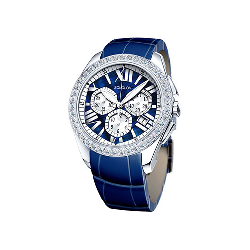 fashion наручные женские часы Sokolov 149.30.00.001.09.04.2. Коллекция Gran Turismo