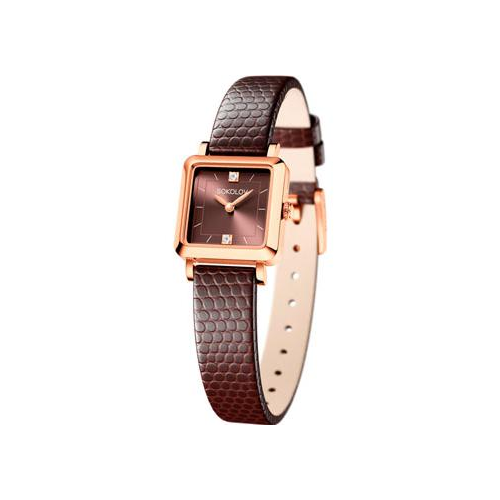 fashion наручные женские часы Sokolov 231.01.00.000.08.07.2. Коллекция Diva