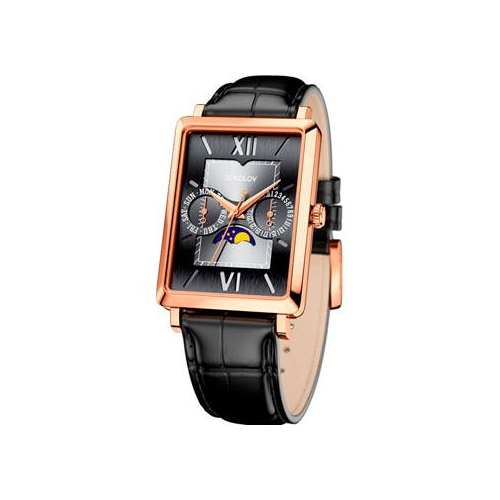 fashion наручные мужские часы Sokolov 233.01.00.000.04.01.3. Коллекция Credo