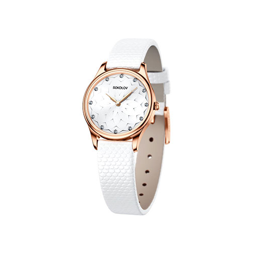 fashion наручные женские часы Sokolov 238.01.00.000.08.02.2. Коллекция Ideal