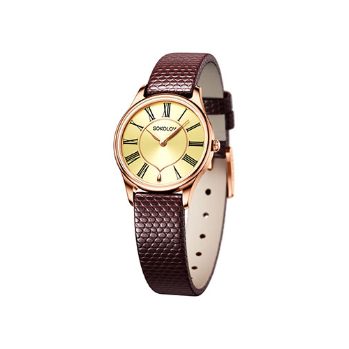 fashion наручные женские часы Sokolov 238.01.00.000.02.04.2. Коллекция Ideal