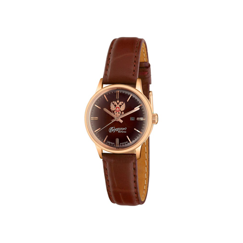 Российские наручные женские часы Slava 1873097-300-6T15. Коллекция Традиция