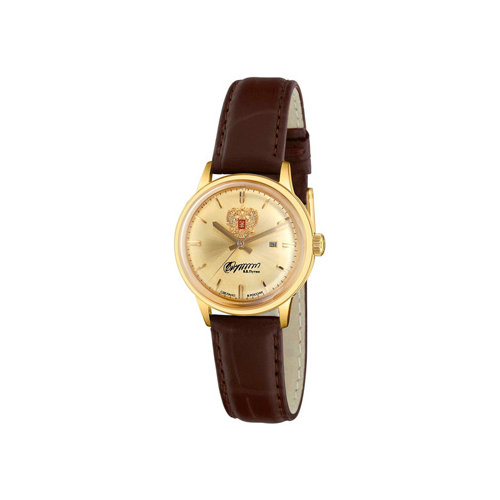 Российские наручные женские часы Slava 1879094-300-6T15. Коллекция Традиция