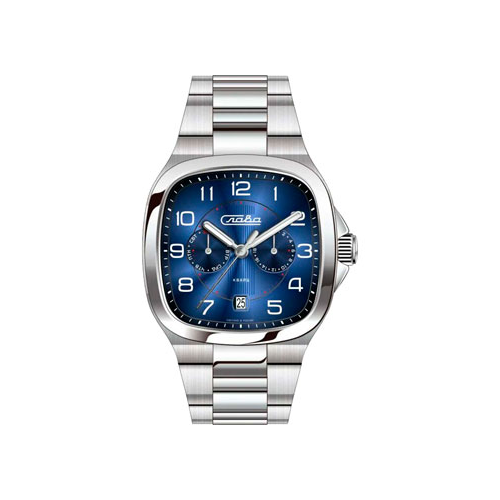 Российские наручные мужские часы Slava 2321457-100-JP21. Коллекция Традиция