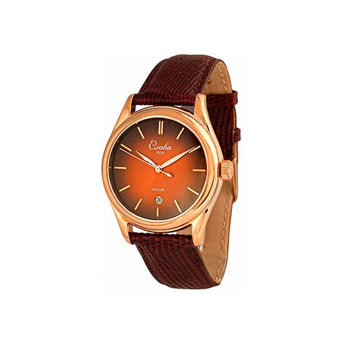 Российские наручные мужские часы Slava 2493525-300-2115. Коллекция Традиция