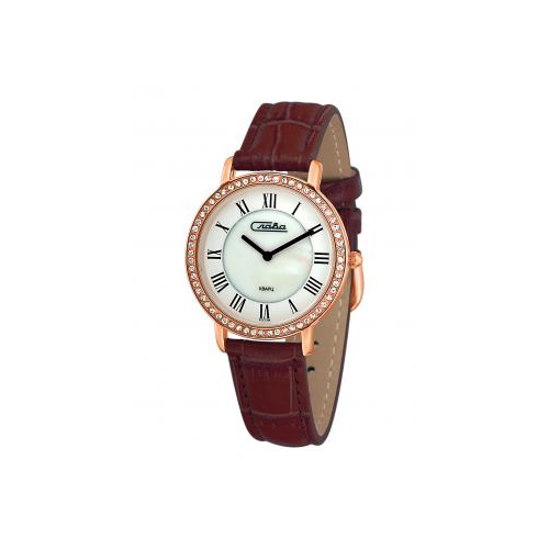 Российские наручные женские часы Slava 6239485-2025. Коллекция Инстинкт