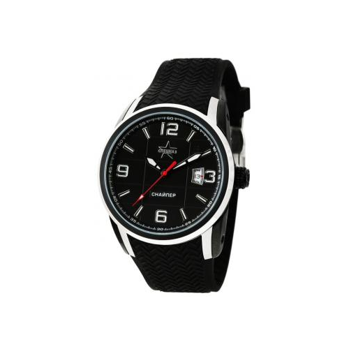 Российские наручные мужские часы Slava C9485296-8215. Коллекция Снайпер