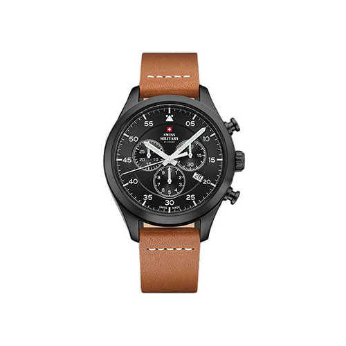 Швейцарские наручные мужские часы Swiss Military SM34076.08. Коллекция Pilot