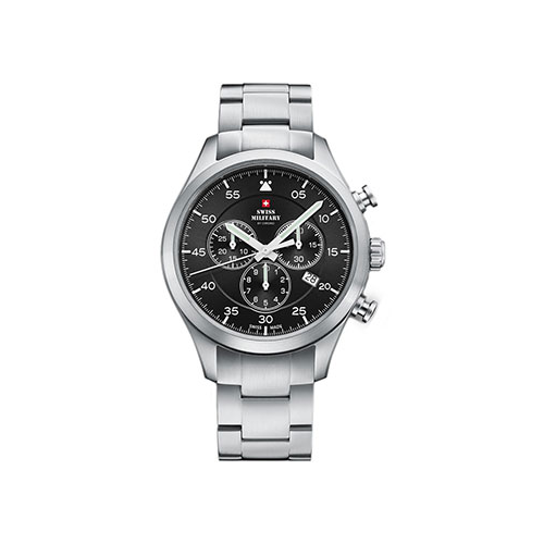 Швейцарские наручные мужские часы Swiss Military SM34076.01. Коллекция Pilot