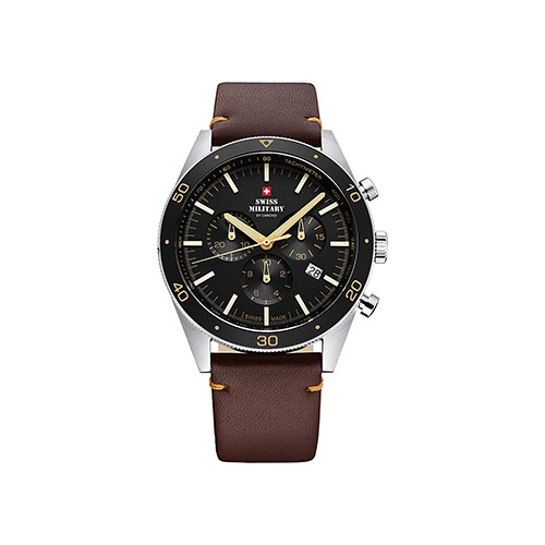 Швейцарские наручные мужские часы Swiss Military SM34079.06. Коллекция Vintage-Style Sports