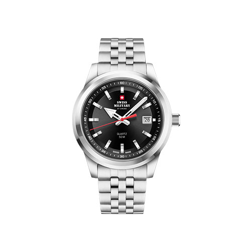 Швейцарские наручные мужские часы Swiss Military SM34094.01. Коллекция Classic
