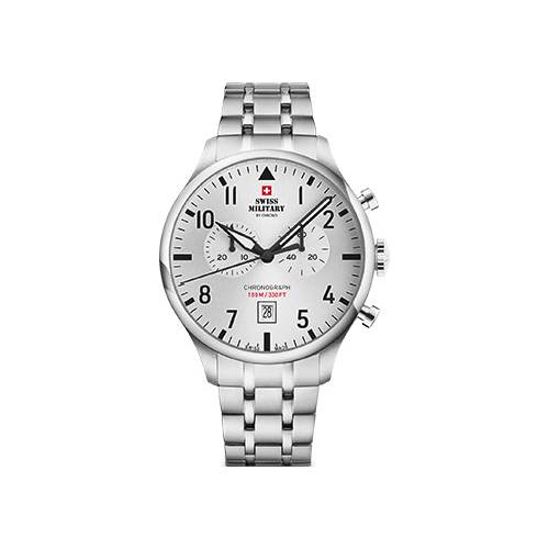 Швейцарские наручные мужские часы Swiss Military SM34098.02. Коллекция Vintage Chronograph