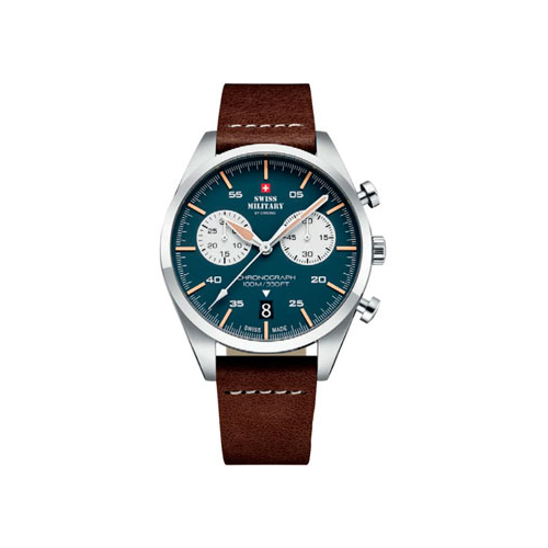 Швейцарские наручные мужские часы Swiss Military SM34090.04. Коллекция Elegant Sports