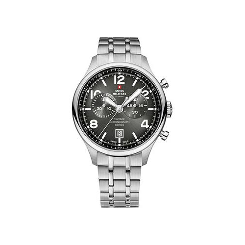 Швейцарские наручные мужские часы Swiss Military SM30192.01. Коллекция Vintage
