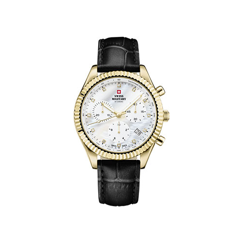 Швейцарские наручные женские часы Swiss Military SM30207.07. Коллекция Elegant Sports