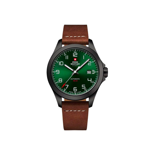 Швейцарские наручные мужские часы Swiss Military SMA34077.06. Коллекция Automatic Collection
