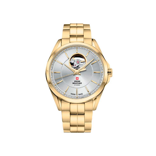 Швейцарские наручные мужские часы Swiss Military SMA34085.31. Коллекция Open Heart