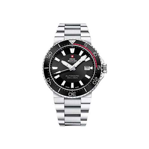 Швейцарские наручные мужские часы Swiss Military SMA34086.01. Коллекция Automatic Dive