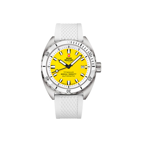 Швейцарские наручные мужские часы Swiss Military SMA34100.14. Коллекция Titanium 300