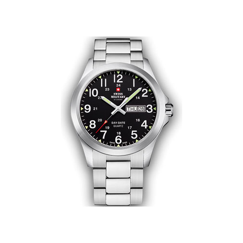Швейцарские наручные мужские часы Swiss Military SMP36040.25. Коллекция Day Date