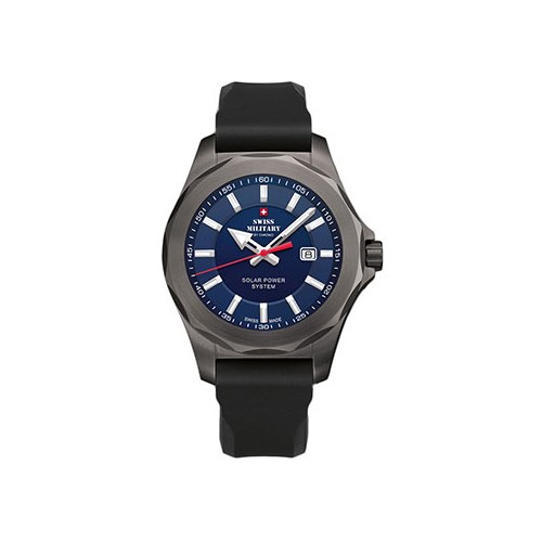 Швейцарские наручные мужские часы Swiss Military SMS34073.08. Коллекция Solar Power