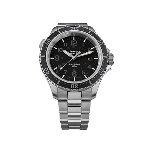 Швейцарские наручные мужские часы Traser TR.109378. Коллекция Diver