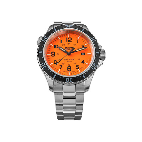 Швейцарские наручные мужские часы Traser TR.109379. Коллекция Diver
